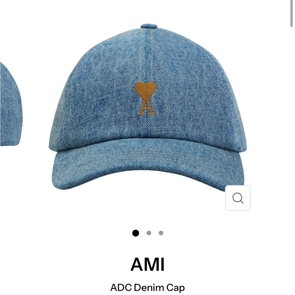 AMI ADC Denim Cap